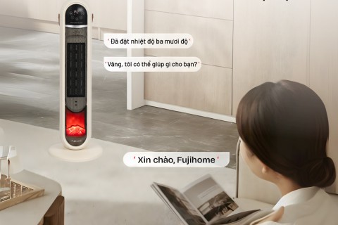 Quạt Sưởi FujiHome FH202: Trải Nghiệm Giọng Nói Tiếng Việt Quạt Sưởi FujiHome FH202: Trải Nghiệm Giọng Nói Tiếng Việt