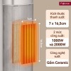 Quạt sưởi gốm Fujihome FH3100M