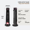 Quạt sưởi gốm điều khiển bằng giọng nói Fujihome FH3303B