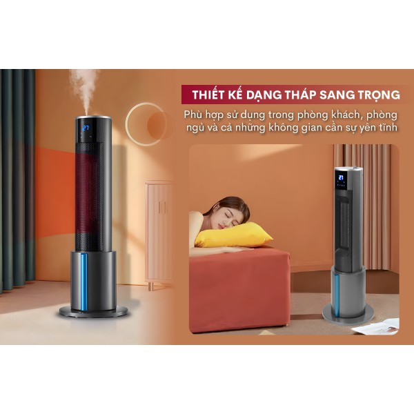 Giải Pháp Sưởi Ấm Không Gây Khô Da Cùng Máy Sưởi FujiHome