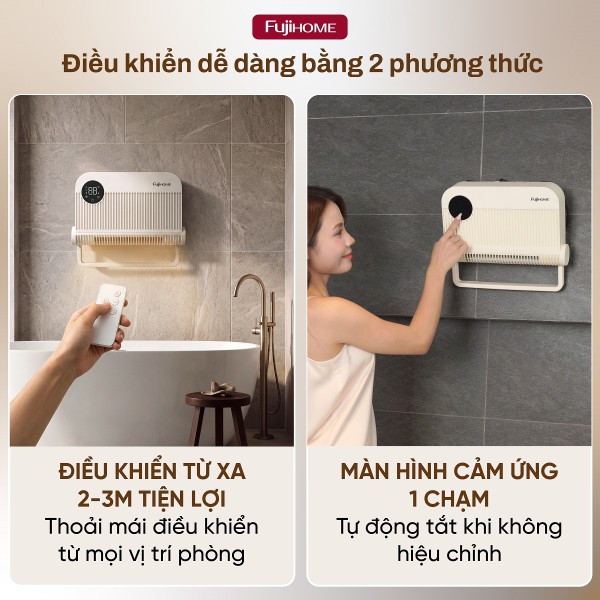 FHB6000 Series: Giải Pháp Sưởi Ấm Phòng Tắm Toàn Diện, Bảo Vệ Sức Khỏe Gia Đình Việt Mùa Đông