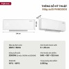 Máy sưởi gốm treo tường Fujihome FHW2000 Máy sưởi gốm treo tường Fujihome FHW2000