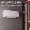 Máy sưởi gốm treo tường Fujihome FHW2000 Máy sưởi gốm treo tường Fujihome FHW2000