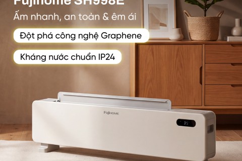 Máy Sưởi Graphene Fujihome: Bí Quyết Sưởi Ấm Đối Lưu