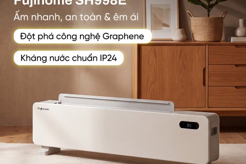 Máy Sưởi Graphene Fujihome SH998E: Tương Lai Của Ngành Sưởi