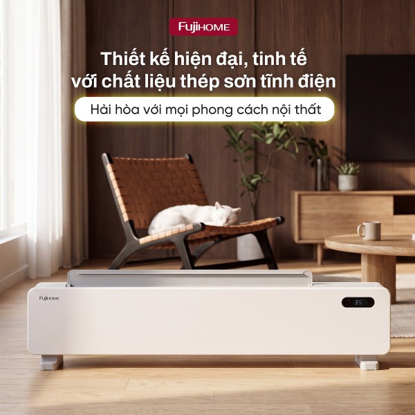Graphene Có Thực Sự Vượt Trội Hơn Dầu? Phân Tích Sâu Máy Sưởi Fujihome SH998E