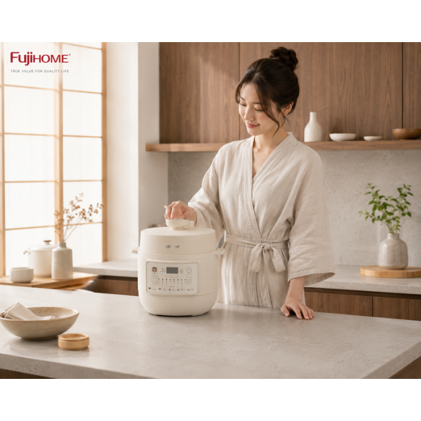 Nồi Áp Suất Fujihome PS: Giải Pháp Nấu Nhanh, Tiết Kiệm Điện Cho Gia Đình Hiện Đại
