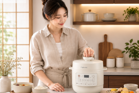 Nồi Áp Suất Fujihome PS: Lòng Inox 304 Có Phải Giải Pháp Hoàn Hảo?