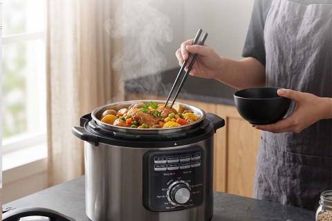 Nồi Áp Suất Cơ Fujihome PS06 6L Inox 304 Bền Bỉ Nồi Áp Suất Cơ Fujihome PS06 6L Inox 304 Bền Bỉ