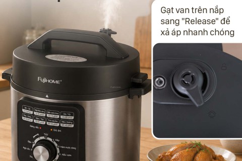 Nồi Áp Suất Fujihome PS04 & PS06: Sang Trọng, Hiện Đại Nồi Áp Suất Fujihome PS04 & PS06: Sang Trọng, Hiện Đại