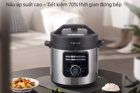Nồi Áp Suất Fujihome: Bài Toán Tiết Kiệm Thời Gian & 50% Tiền Điện