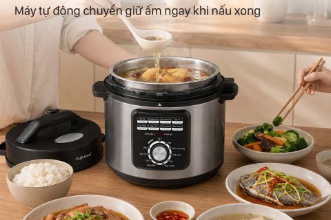 Bí Quyết Hầm Gà Tiềm Thuốc Bắc Ngải Cứu Bổ Dưỡng Cùng Fujihome PS06