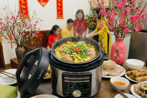 Món Quà Hiếu Nghĩa Gửi Mẹ: Nồi Áp Suất Fujihome PS06 Món Quà Hiếu Nghĩa Gửi Mẹ: Nồi Áp Suất Fujihome PS06