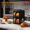 Nồi Chiên Không Dầu Fujihome A10DG-DUAL 2 Ngán Độc Lập Nồi Chiên Không Dầu Fujihome A10DG-DUAL 2 Ngán Độc Lập