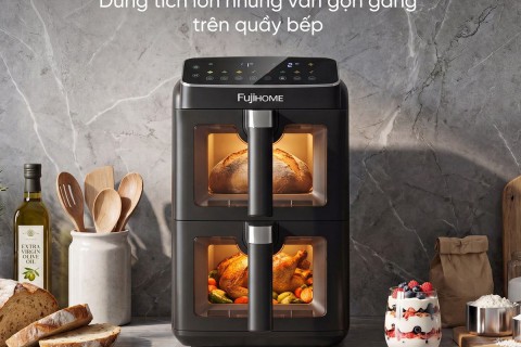 Nồi Chiên Fujihome A10DG-DUAL: Công Nghệ Dual Heating Nồi Chiên Fujihome A10DG-DUAL: Công Nghệ Dual Heating