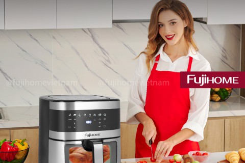 Giải Mã Công Nghệ DUALHEAT Trên Nồi Chiên Không Dầu Fujihome