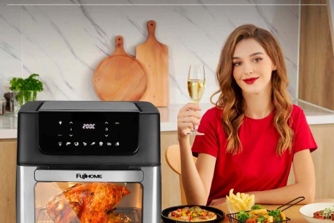 Fujihome A16D (16L): Nồi Chiên Không Dầu Thay Thế Cả Lò Nướng