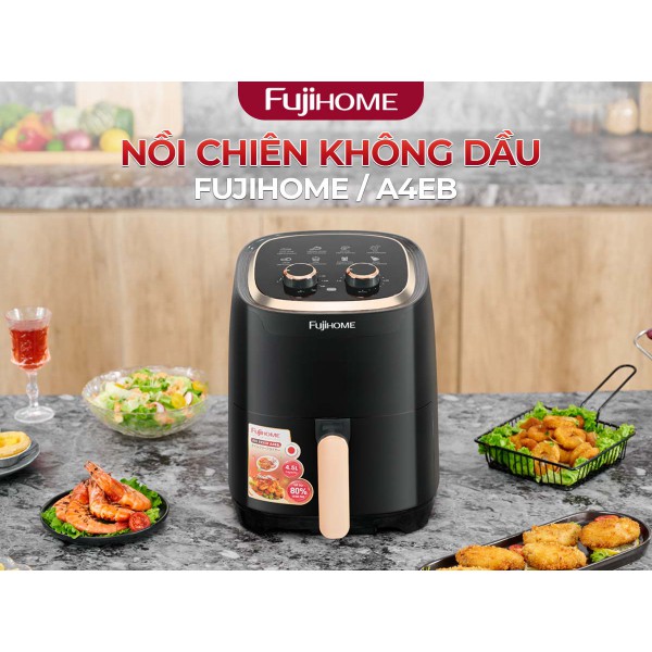 Nấu Nhanh Hơn 30%, Chín Đều Hơn - Không Cần Lật Thức Ăn Với Fujihome DUALHEAT