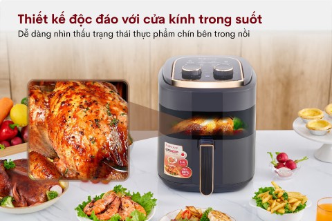 Nồi Chiên Fujihome Mặt Kính Quan Sát: Bí Quyết Vua Bếp