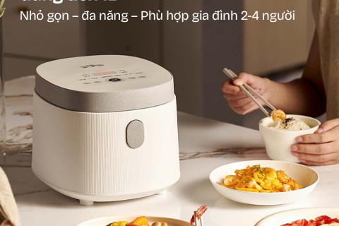 Đánh Giá Nồi Cơm Tách Đường Fujihome RC10BLS: Nhỏ Gọn, Giá Tốt