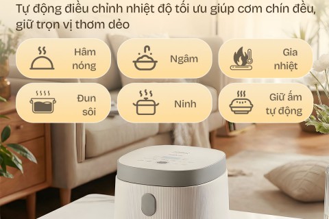 Nồi Cơm Tách Đường Fujihome RC10BLS: Cơm Ngon, Khỏe Re