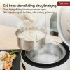 Nồi cơm điện Fujihome Inox LowSugar RC12LS Nồi cơm điện Fujihome Inox LowSugar RC12LS