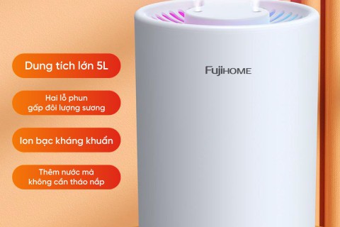Máy Tạo Ẩm Fujihome 2026: Phủ Kín Phân Khúc Từ Phổ Thông Đến Cao Cấp