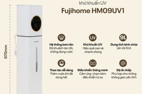 Hệ Sinh Thái Máy Phun Sương Fujihome 2026 Đa Dụng
