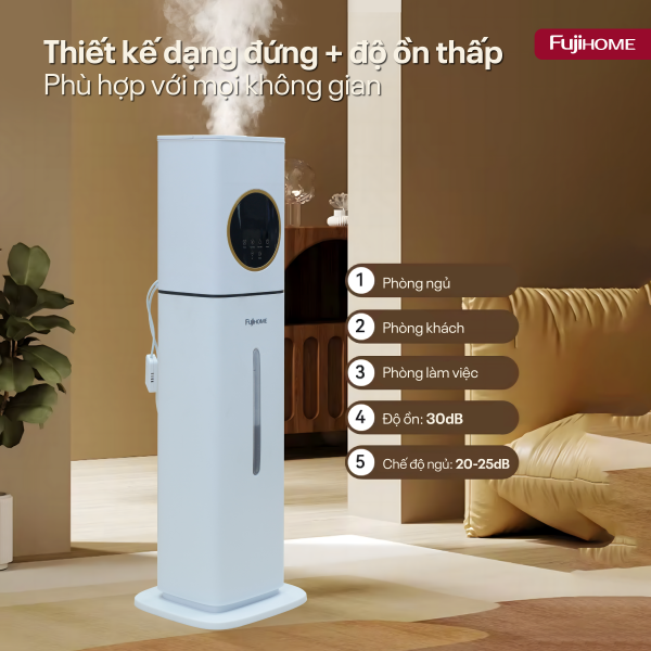 Fujihome HM09UV1: Lời Giải Dung Tích Lớn Cho Phòng Khách, Văn Phòng Và Gia Đình Dùng Cả Ngày