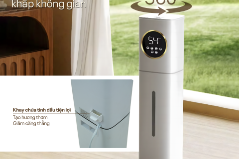 Máy Tạo Ẩm Fujihome HM09UV1 & HM09UV2: Dung Tích 9 Lít Máy Tạo Ẩm Fujihome HM09UV1 & HM09UV2: Dung Tích 9 Lít