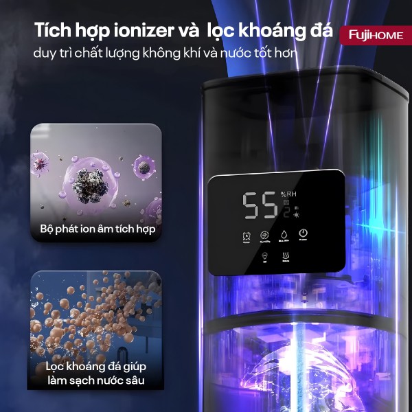 Phương Pháp Xông Tinh Dầu An Toàn Với Khay Chứa Riêng Biệt Từ FujiHome