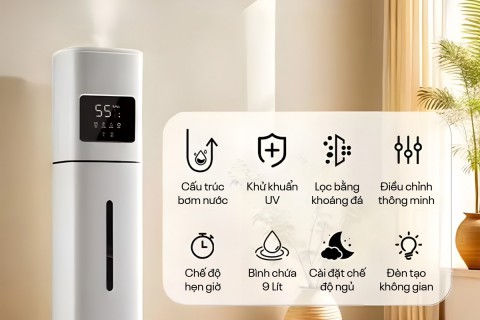 Vì sao máy tạo ẩm Fujihome 2026 đáng chú ý trên thị trường Việt Nam?