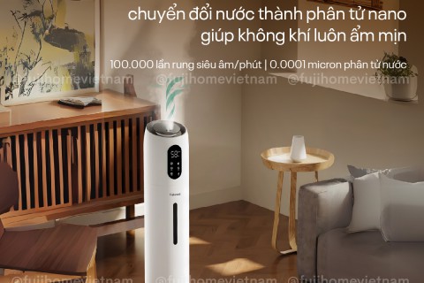 Hệ Sinh Thái Máy Tạo Ẩm Fujihome: Từ Cầm Tay Đến Wi-Fi Thông Minh