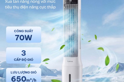 Quạt Hơi Nước Fujihome Và Độ Ẩm Không Khí Cho Da Nhạy Cảm