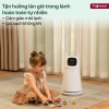 Quạt không cánh lọc không khí khử khuẩn Anion+ UV, kết nối WIFI Fujihome BF065