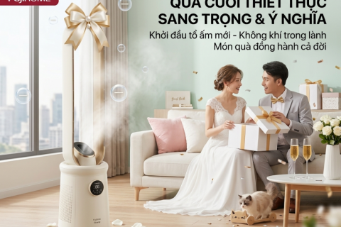 Quạt Fujihome AI: Món Quà Cưới Thiết Thực Cho Tổ Ấm Hiện Đại Quạt Fujihome AI: Món Quà Cưới Thiết Thực Cho Tổ Ấm Hiện Đại