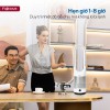 Quạt không cánh mini, lọc không khí khử khuẩn Anion + UV kết nối WIFI Fujihome BF18