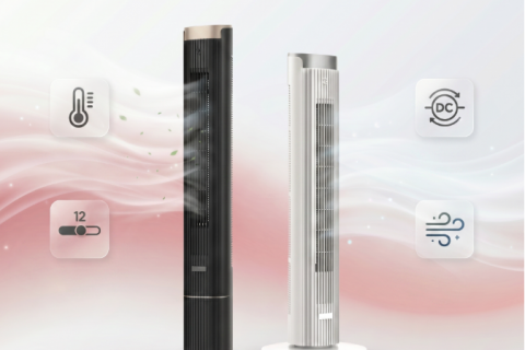 Quạt Tháp SmartWind: Làm Mát Thông Minh, Lọc Sạch Không Khí