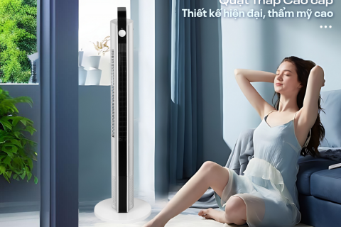 Quạt Tháp Fujihome SmartWind: Làm Mát Đỉnh Cao – Tặng Máy Tạo Ẩm HM01 Quạt Tháp Fujihome SmartWind: Làm Mát Đỉnh Cao – Tặng Máy Tạo Ẩm HM01