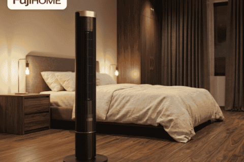 Làm Mát Chung Cư Nhỏ Hẹp: Giải Pháp Từ Quạt Tháp Fujihome SmartWind