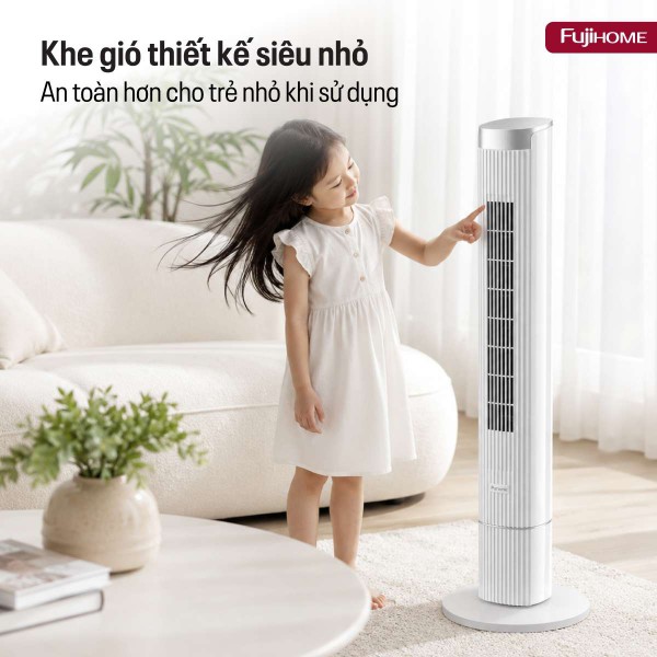 Trải Nghiệm Thực Tế: Sử Dụng Quạt Tháp Fujihome Trong Căn Hộ Chung Cư Hiện Đại