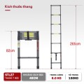 Thang Rút Fujihome STL27 (6kg) & STL35 (8.4kg): Có Dễ Mang Vác? Thang Rút Fujihome STL27 (6kg) & STL35 (8.4kg): Có Dễ Mang Vác?