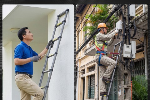 Giải Đáp A-Z Về Thang Rút Thép Carbon Fujihome STL