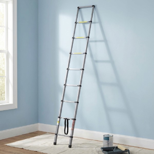 Gấp Gọn Từ 82-88cm: Giải Bài Toán Lưu Trữ Thang Rút Đơn Fujihome STL27 Và STL35 Trong 3 Không Gian Hẹp