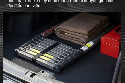 Thang Rút Đơn Fujihome STL43: Hướng Dẫn Kê Điểm Tựa An Toàn