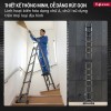 Thang rút gọn chữ A Fujihome STLA58 cao hơn, vững hơn, đa năng vượt trội