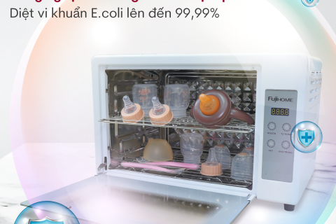 Bảo Vệ Trẻ Nhỏ Với Tủ Sấy Chén Bát Tiệt Trùng Fujihome
