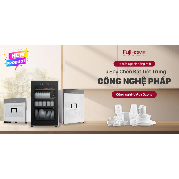 Tại Sao Tủ Sấy Chén Bát Tiệt Trùng Fujihome Lại Là Lựa Chọn Thông Minh Hơn Máy Rửa Bát?