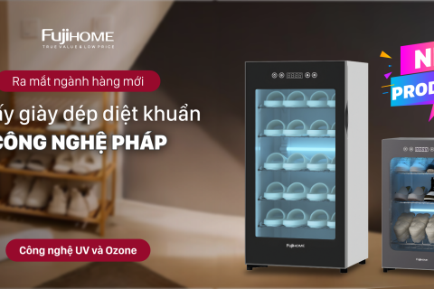 Bảo Vệ Sức Khỏe Đôi Chân Cho Cả Gia Đình Với Tủ Sấy Giày Dép Fujihome
