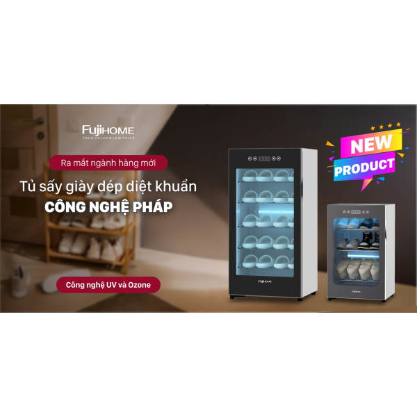 Bảo Vệ Sức Khỏe Đôi Chân Cho Cả Gia Đình Với Tủ Sấy Giày Dép Fujihome